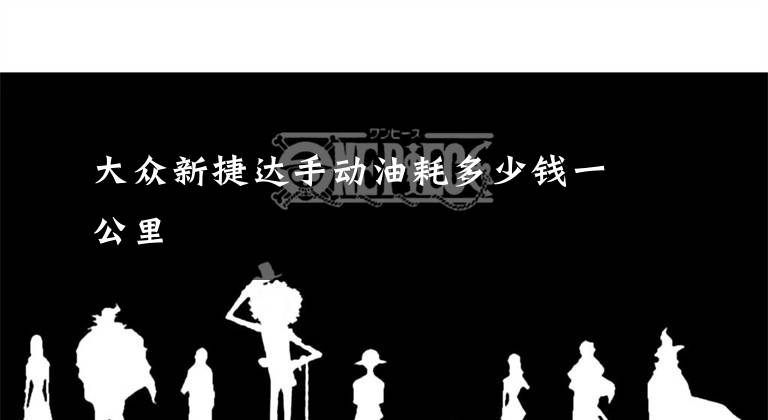 大众新捷达手动油耗多少钱一公里