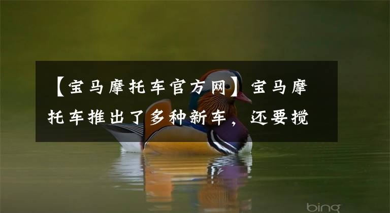 【宝马摩托车官方网】宝马摩托车推出了多种新车,还要搅动汽车市场的“一草春水”。