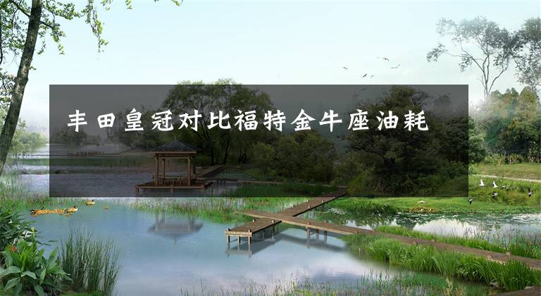 丰田皇冠对比福特金牛座油耗