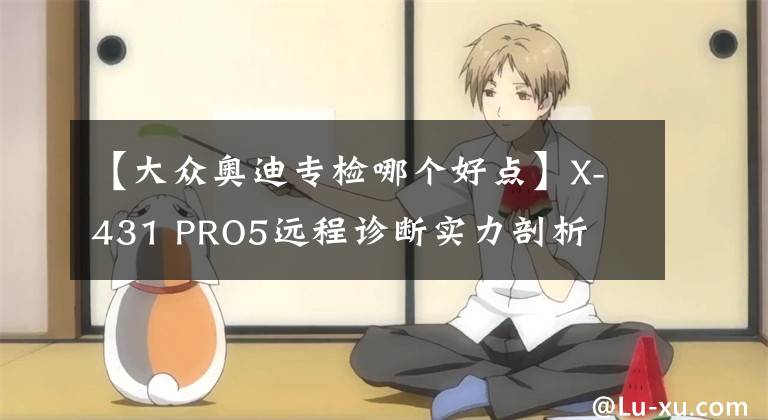 【大众奥迪专检哪个好点】X-431 PRO5远程诊断实力剖析