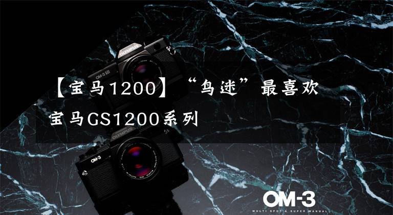 【宝马1200】“鸟迷”最喜欢宝马GS1200系列