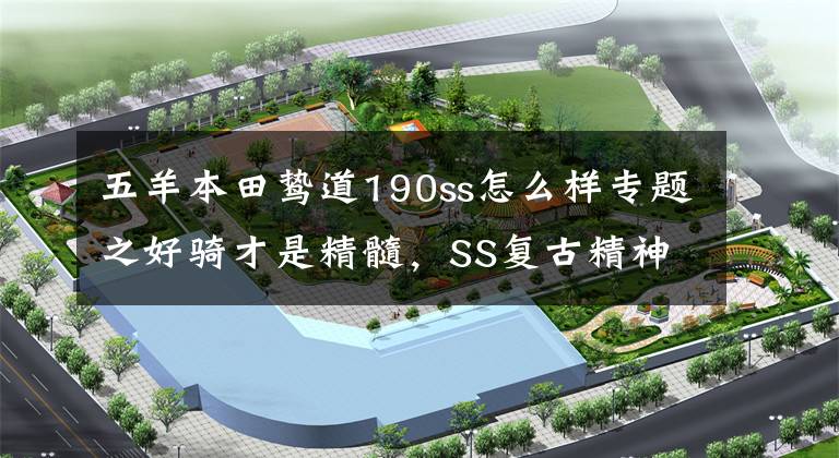五羊本田鸷道190ss怎么样专题之好骑才是精髓，SS复古精神的传承五羊-本田鸷道190