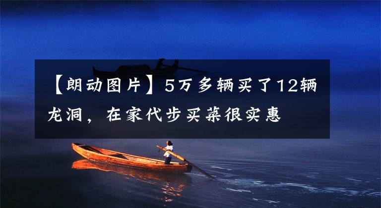 【朗动图片】5万多辆买了12辆龙洞，在家代步买菜很实惠