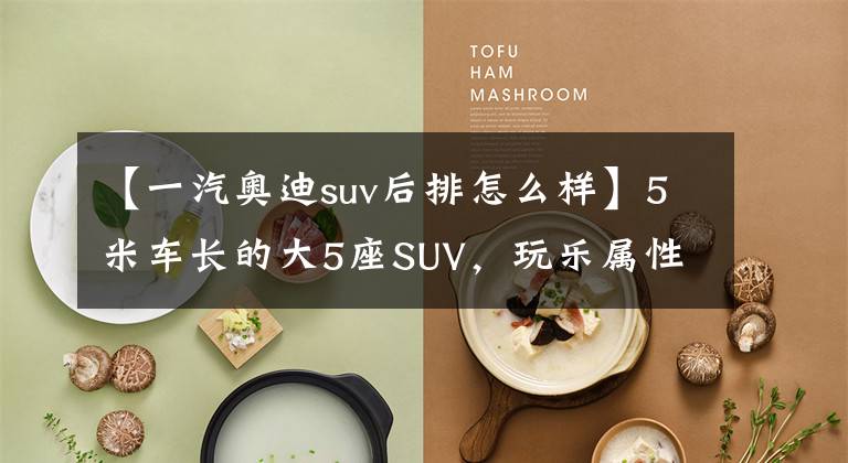 【一汽奥迪suv后排怎么样】5米车长的大5座SUV，玩乐属性很强，实拍奥迪Q8