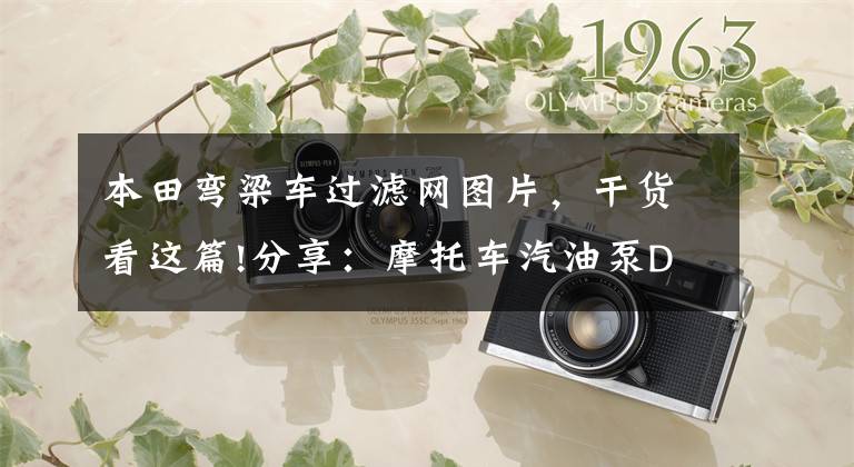 本田弯梁车过滤网图片,干货看这篇!分享:摩托车汽油泵DIY漏油处理与汽油滤网更换