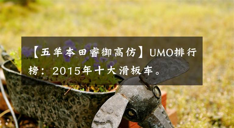 【五羊本田睿御高仿】UMO排行榜:2015年十大滑板车。