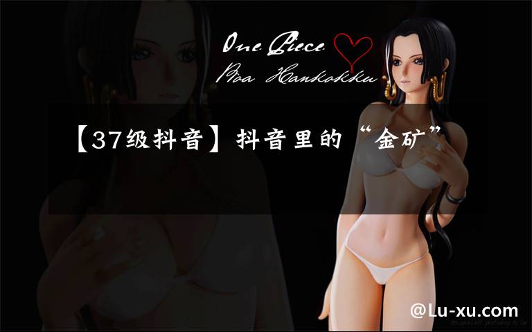 【37级抖音】抖音里的“金矿”