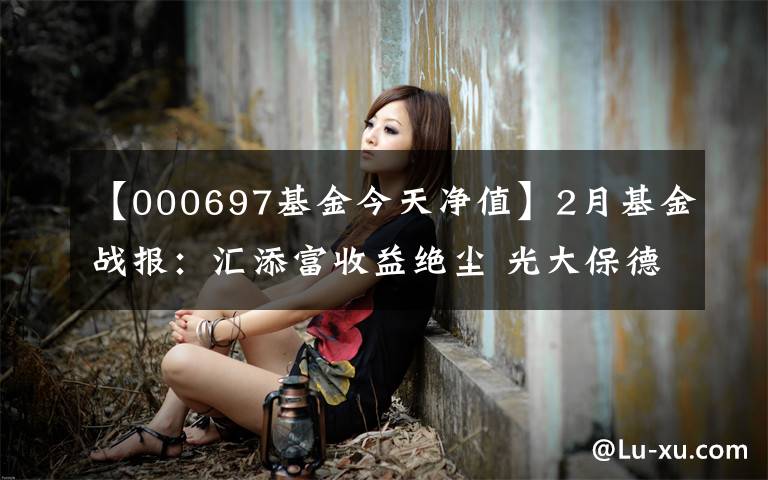 【000697基金今天净值】2月基金战报:汇添富收益绝尘 光大保德信垫底混基