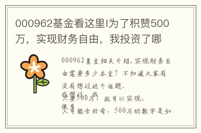000962基金看这里!为了积赞500万，实现财务自由，我投资了哪里理财标的