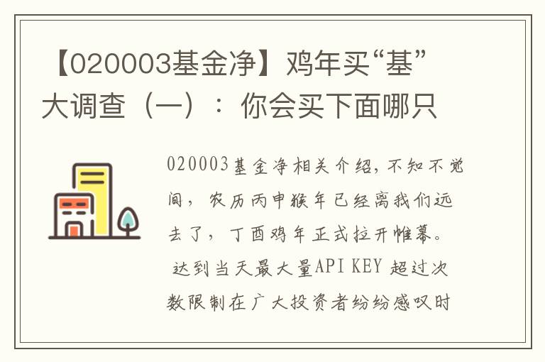 【020003基金净】鸡年买“基”大调查(一):你会买下面哪只混合基金?