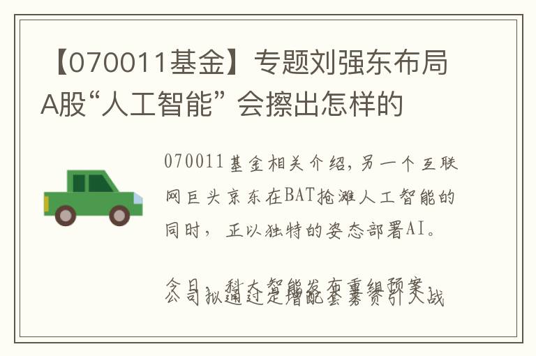 【070011基金】专题刘强东布局A股“人工智能” 会擦出怎样的火花?