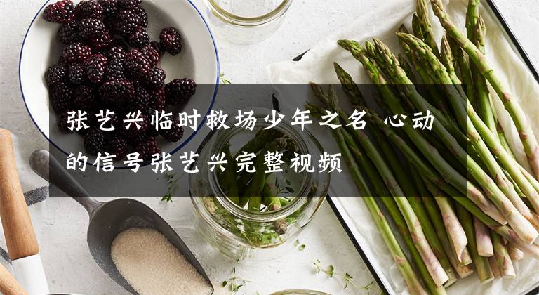 张艺兴临时救场少年之名 心动的信号张艺兴完整视频