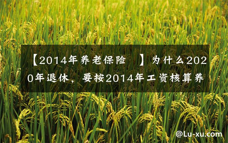 【2014年养老保险	】为什么2020年退休,要按2014年工资核算养老金?