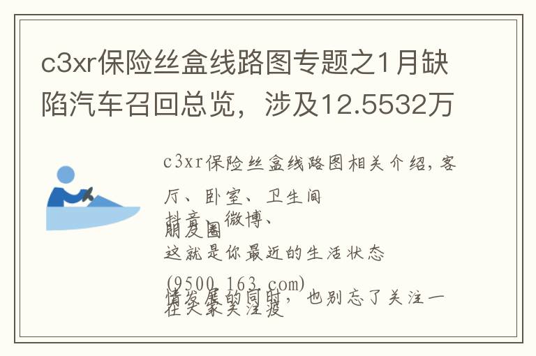 c3xr保险丝盒线路图专题之1月缺陷汽车召回总览，涉及12.5532万辆，快来看你“中召”没？