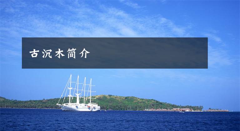 古沉木简介