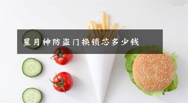 星月神防盗门换锁芯多少钱