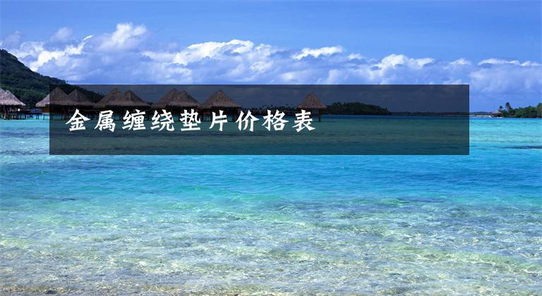 金属缠绕垫片价格表