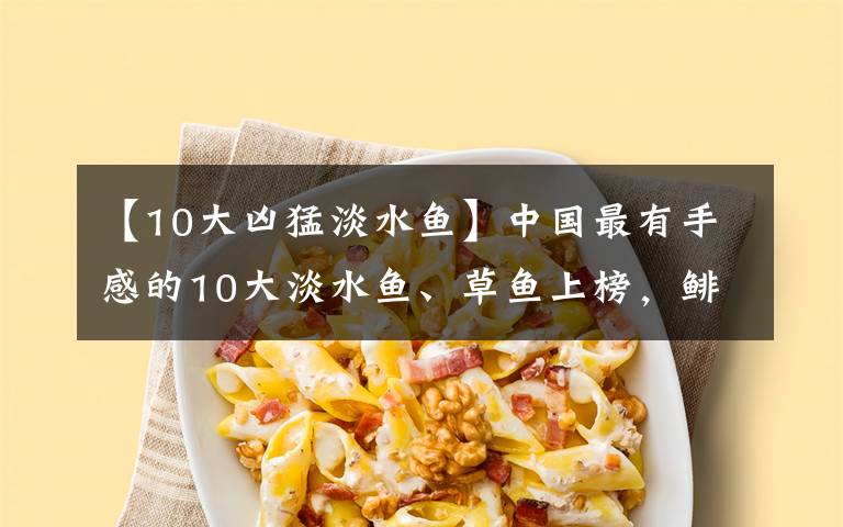 【10大凶猛淡水鱼】中国最有手感的10大淡水鱼、草鱼上榜,鲱鱼排在第二位