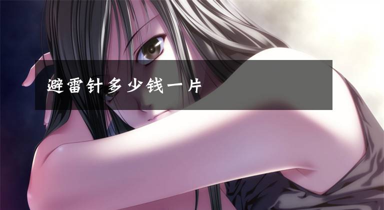 避雷针多少钱一片