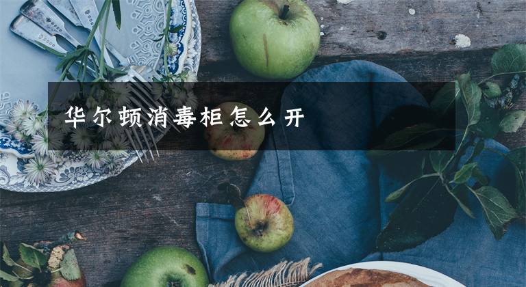 华尔顿消毒柜怎么开