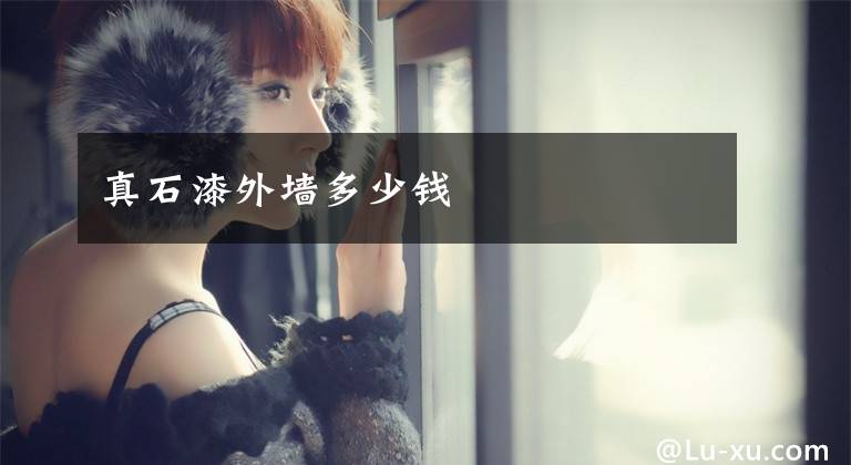 真石漆外墙多少钱