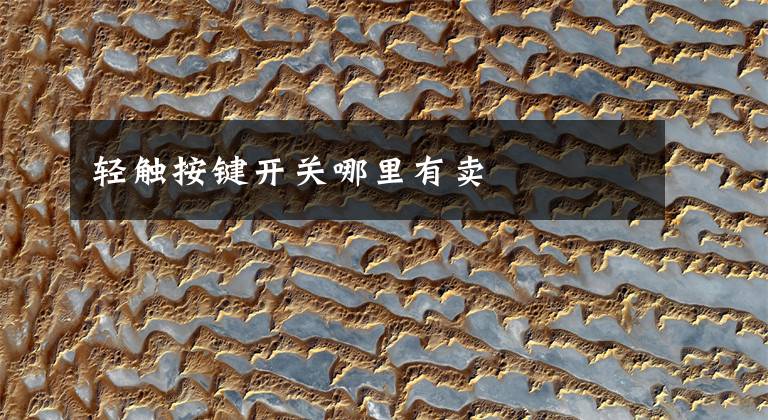 轻触按键开关哪里有卖