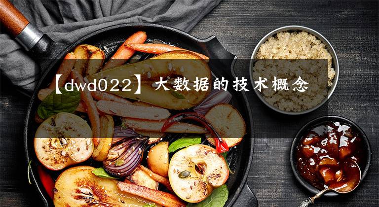 【dwd022】大数据的技术概念