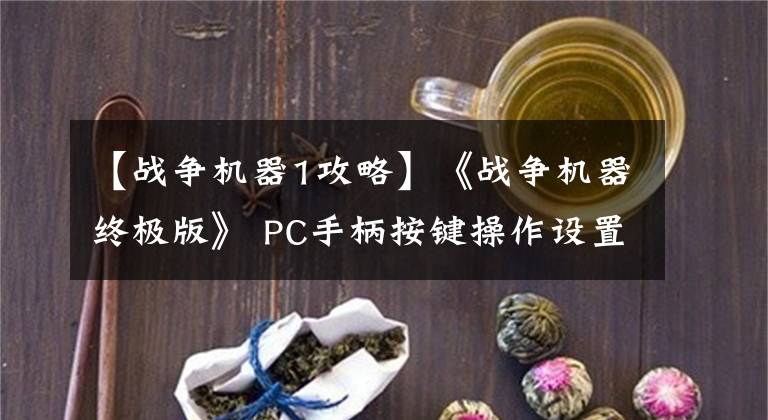 【战争机器1攻略】《战争机器终极版》 PC手柄按键操作设置图形攻略教程