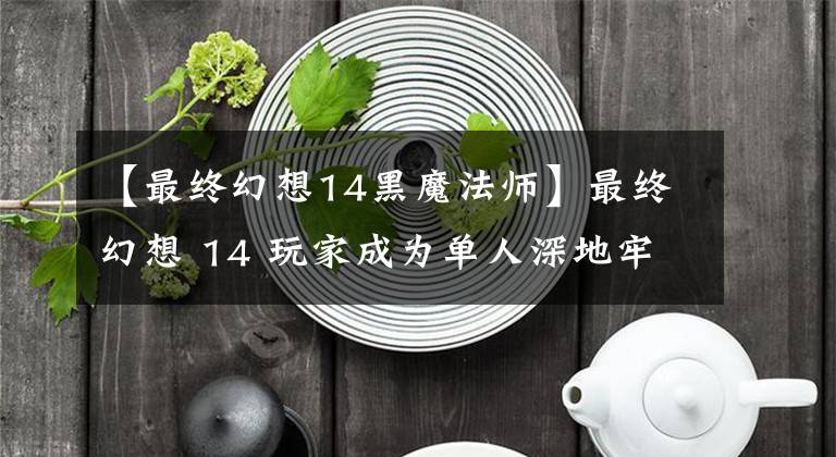 【最终幻想14黑魔法师】最终幻想 14 玩家成为单人深地牢每项工作中排名最高的玩家