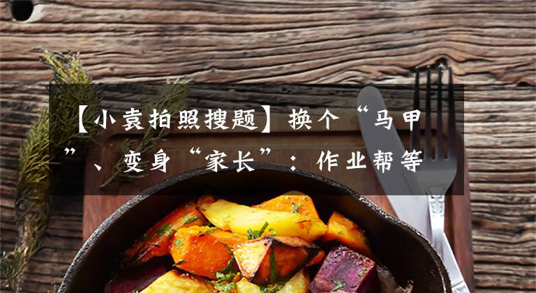 【小袁拍照搜题】换个“马甲”、变身“家长”:作业帮等App“拍照搜题”功能仍可正常使用