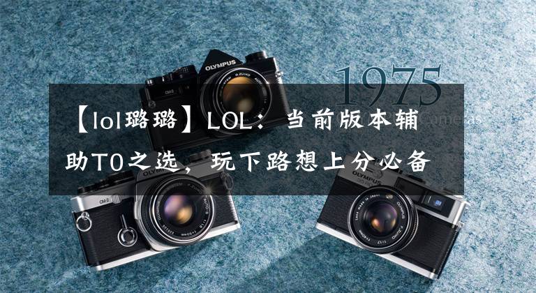 【lol璐璐】LOL：当前版本辅助T0之选，玩下路想上分必备璐璐