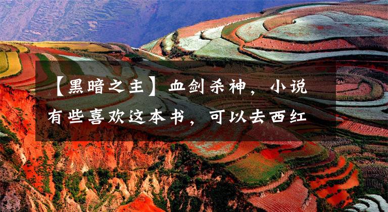 【黑暗之主】血剑杀神，小说有些喜欢这本书，可以去西红柿看。