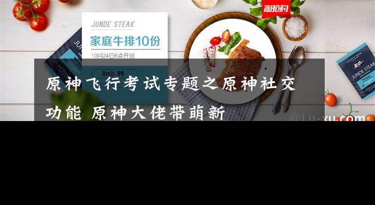 原神飞行考试专题之原神社交功能 原神大佬带萌新