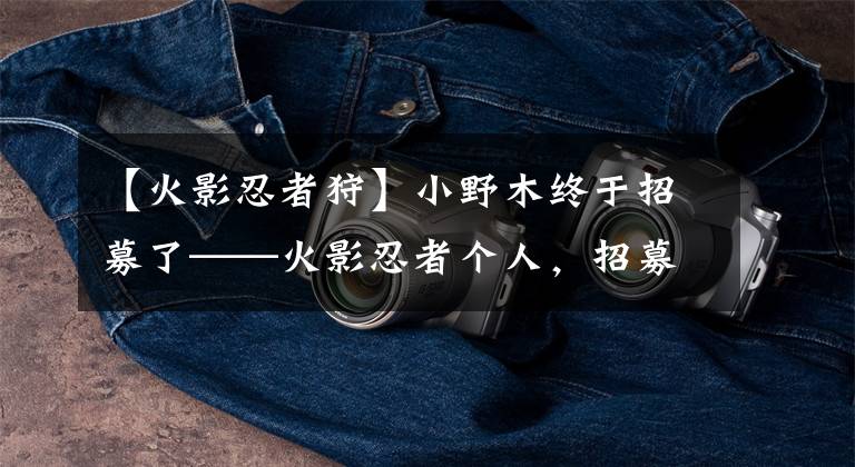 【火影忍者狩】小野木终于招募了——火影忍者个人，招募了历史分享