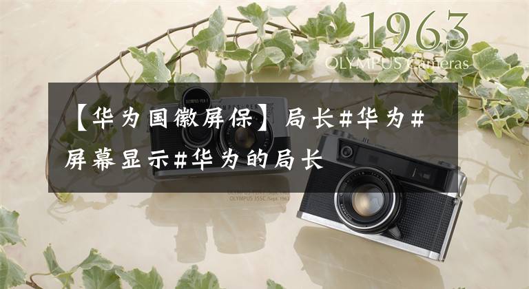 【华为国徽屏保】局长#华为#屏幕显示#华为的局长