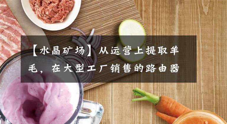 【水晶矿场】从运营上提取羊毛，在大型工厂销售的路由器成为了一辈子的提款机