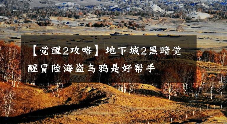 【觉醒2攻略】地下城2黑暗觉醒冒险海盗乌鸦是好帮手