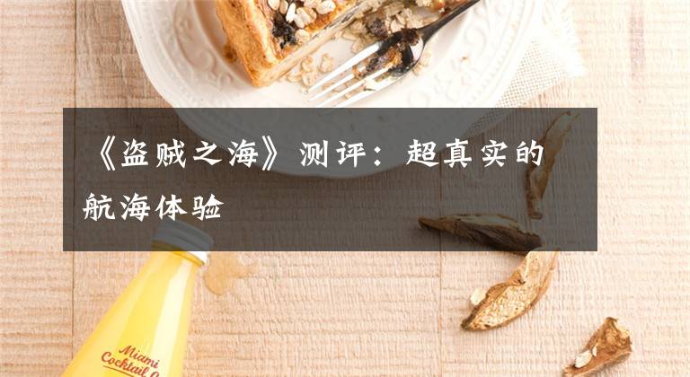 《盗贼之海》测评:超真实的航海体验