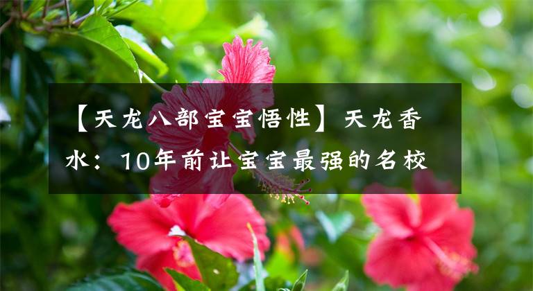 【天龙八部宝宝悟性】天龙香水：10年前让宝宝最强的名校大神，怕理解力回不到起点。