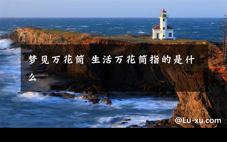 梦见万花筒 生活万花筒指的是什么