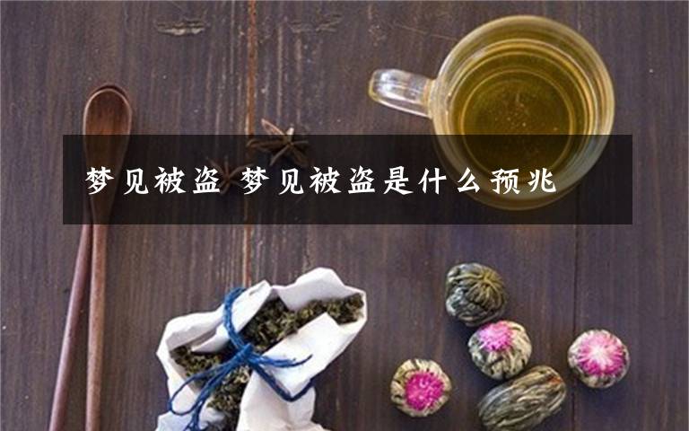 梦见被盗 梦见被盗是什么预兆