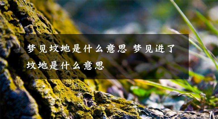 梦见坟地是什么意思 梦见进了坟地是什么意思