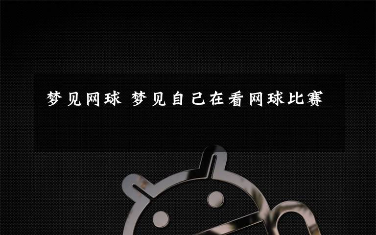 梦见网球 梦见自己在看网球比赛