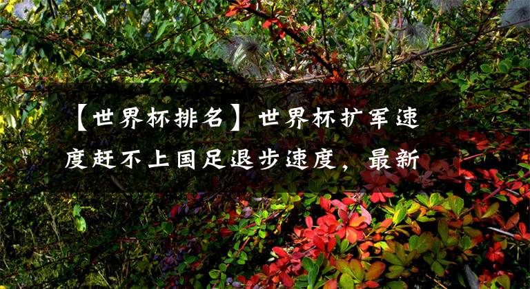 【世界杯排名】世界杯扩军速度赶不上国足退步速度，最新排名出炉，韩媒冷嘲热讽