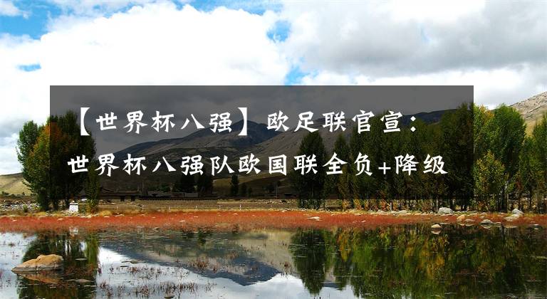 【世界杯八强】欧足联官宣：世界杯八强队欧国联全负+降级！俱乐部欧战集体禁赛