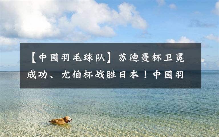 【中国羽毛球队】苏迪曼杯卫冕成功、尤伯杯战胜日本!中国羽毛球队3周拿2冠1亚