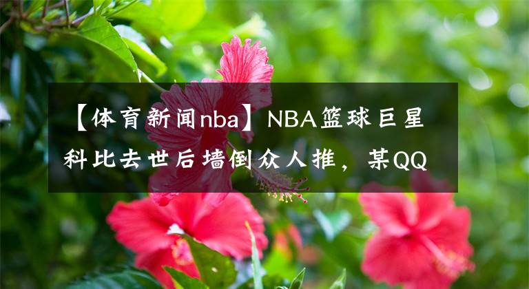 【体育新闻nba】NBA篮球巨星科比去世后墙倒众人推，某QQ群里居然有人公然辱骂科比