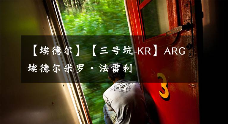 【埃德尔】【三号坑-KR】ARG埃德尔米罗·法雷利