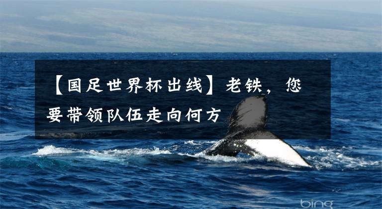 【国足世界杯出线】老铁，您要带领队伍走向何方