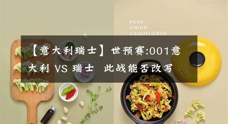 【意大利瑞士】世预赛:001意大利 VS 瑞士  此战能否改写战局!